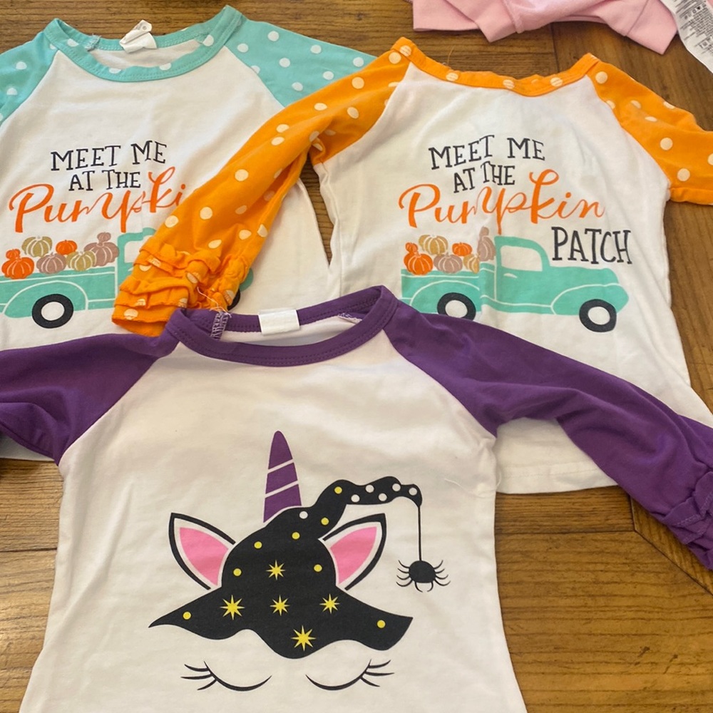 18 month old fall shirts